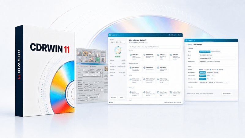 CDRWIN 11: Der Klassiker brennt bald wieder wie der Teufel - Engelmann Software