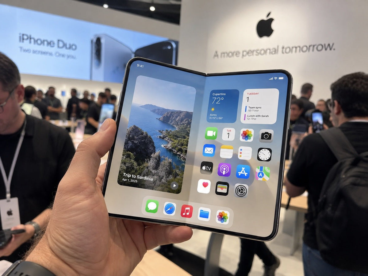 iPhone Duo: Apple faltet das iPhone - Engelmann Software