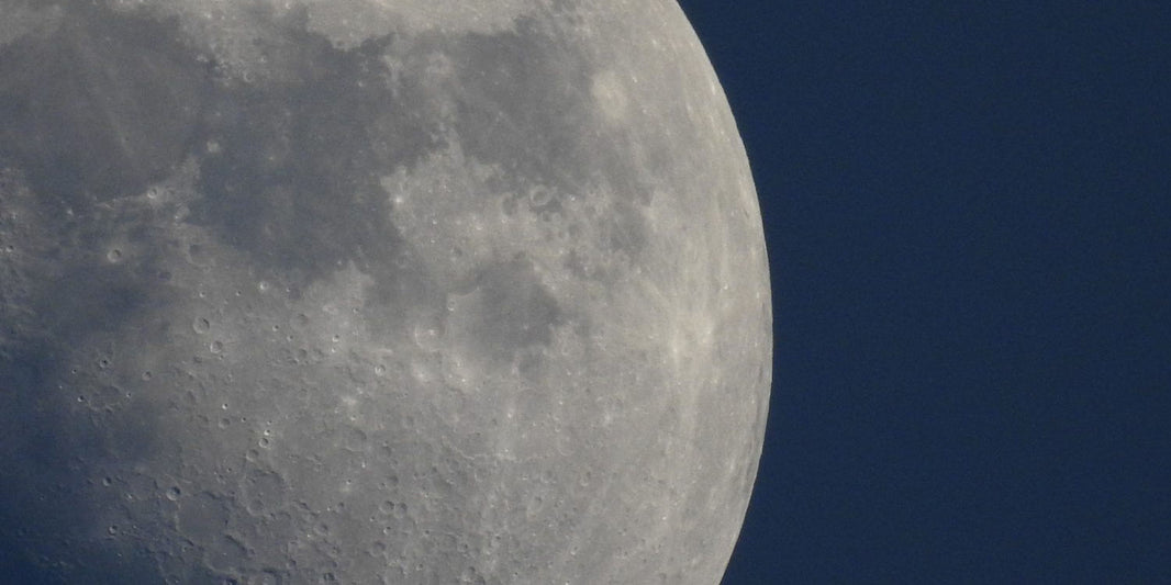 Mondfoto mit 83 fachem Zoom - Engelmann Software