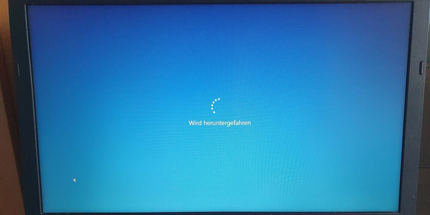 Windows PC fährt nicht mehr herunter. 7 plus 1 Weg um das Problem zu lösen – ein Erfahrungsbericht - Engelmann Software