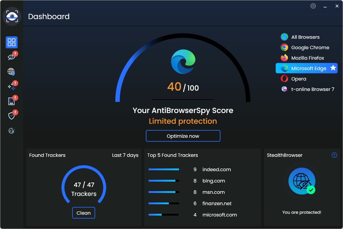 AntiBrowserSpy - Engelmann Software