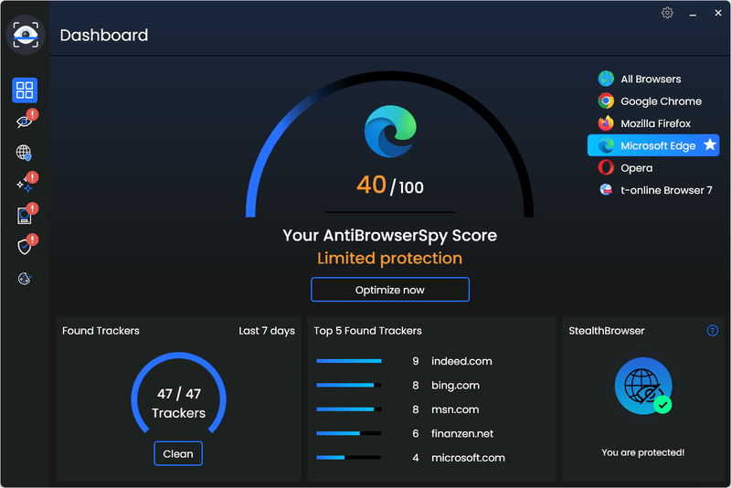 AntiBrowserSpy - Engelmann Software