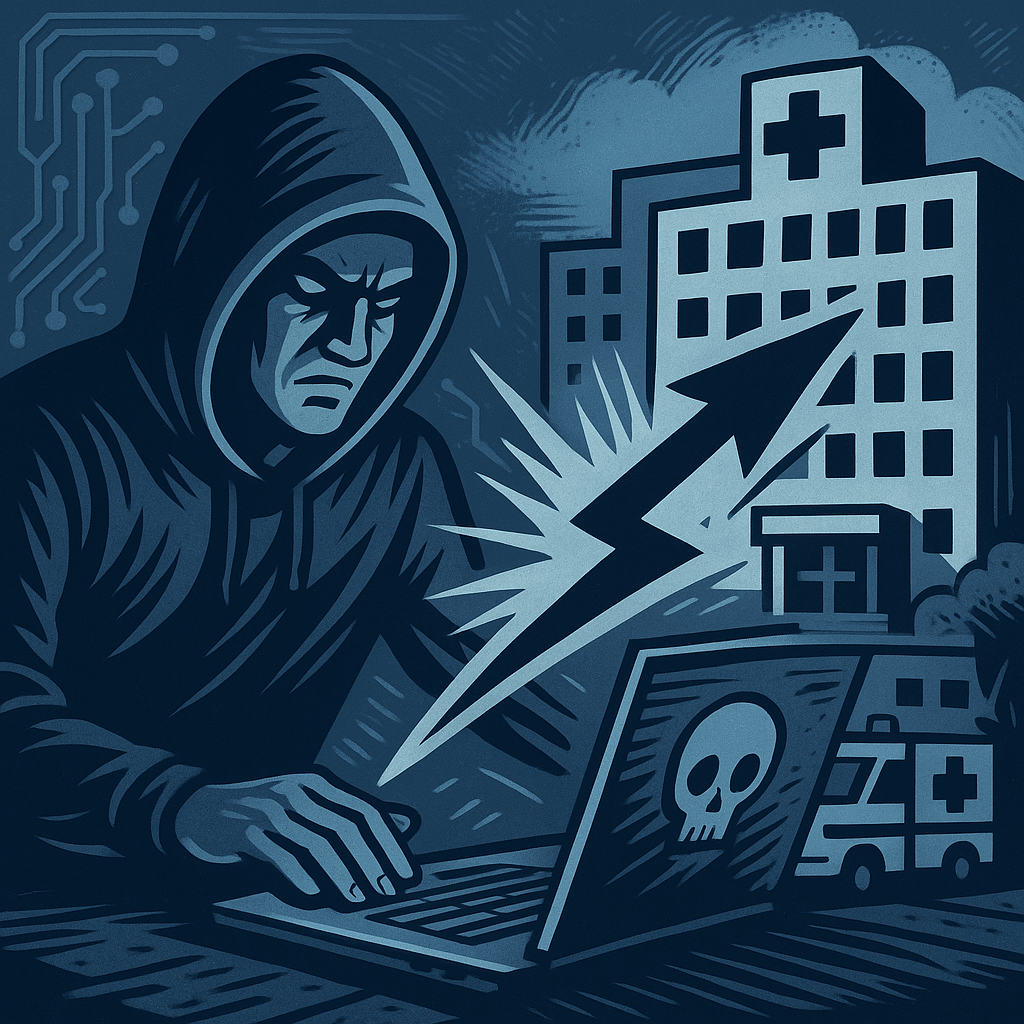 Cyberangriff auf ein Krankenhaus